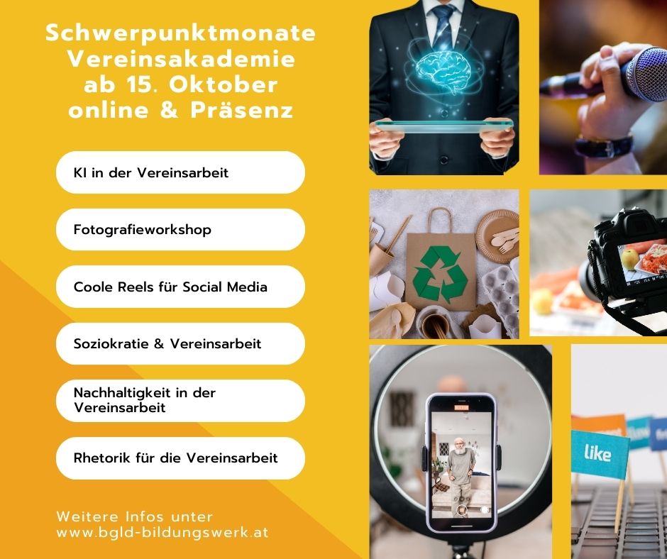 Fotografie in der Vereinsarbeit