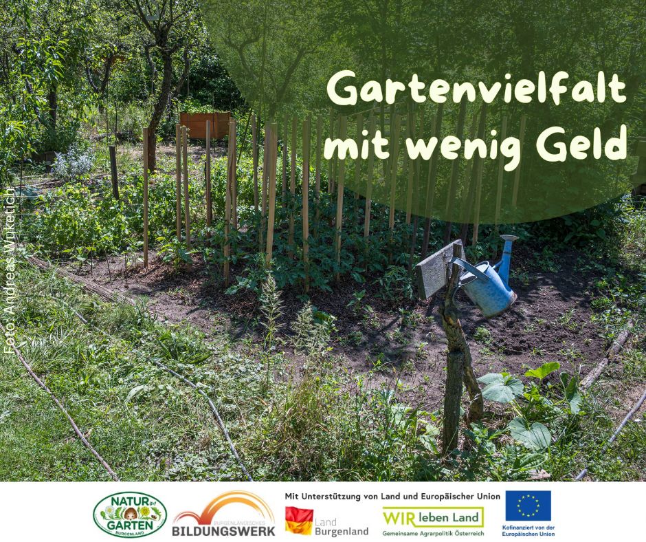 Gartenvielfalt mit wenig Geld