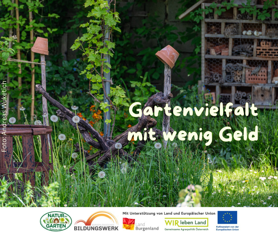 Gartenvielfalt mit wenig Geld